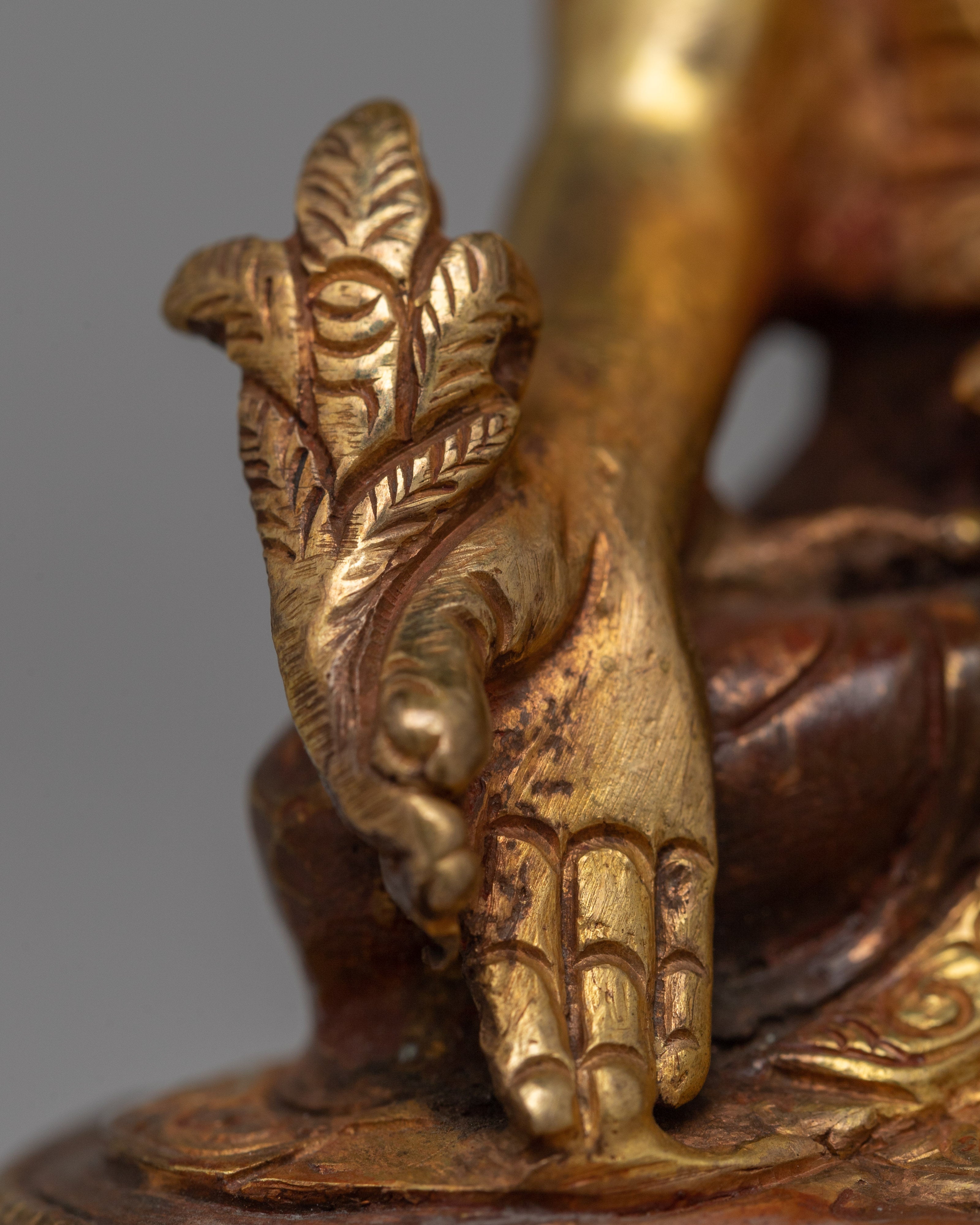 Handmade Medicine Buddha Statue | Tibetan Buddhist Healing Figure