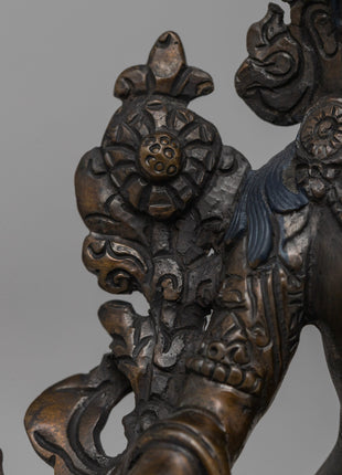 Green Tara Oxidized Statue | Exquisite Symbol of Compassion