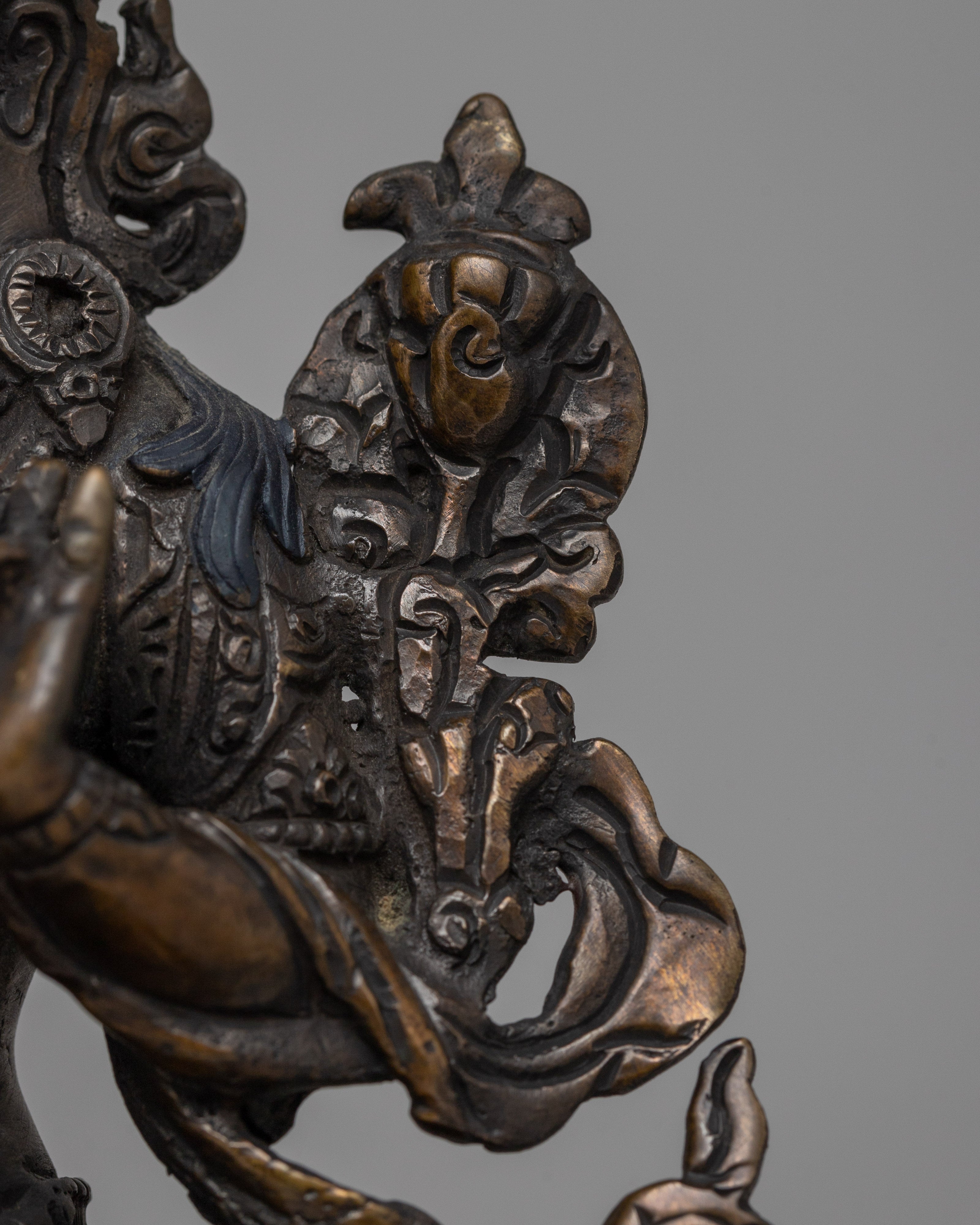 Green Tara Oxidized Statue | Exquisite Symbol of Compassion