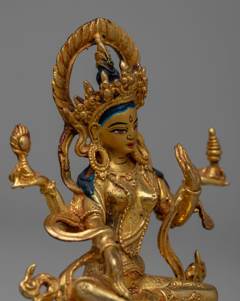 Machine Made Laxmi Maa Statue | Wealth and Prosperity Figurine