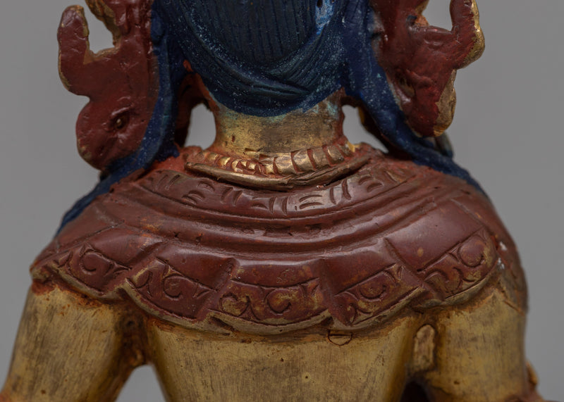 Spiritual Vajrasattva Buddha Figure | Symbolizing Clarity and Purity