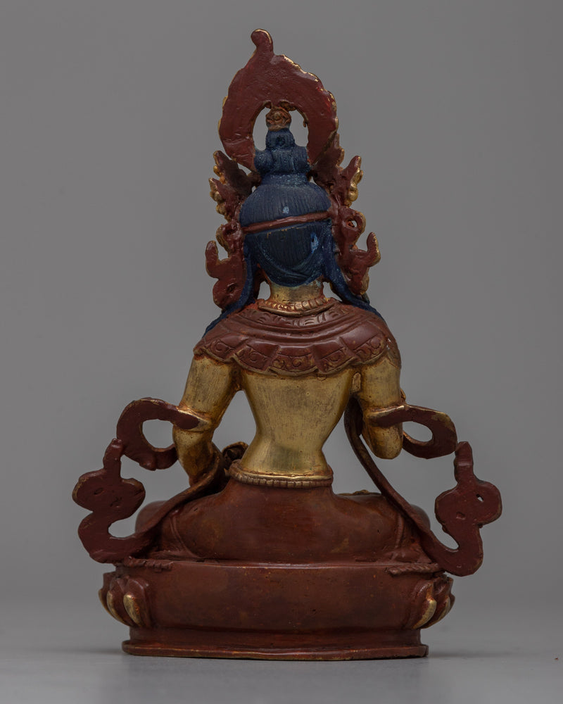 Spiritual Vajrasattva Buddha Figure | Symbolizing Clarity and Purity