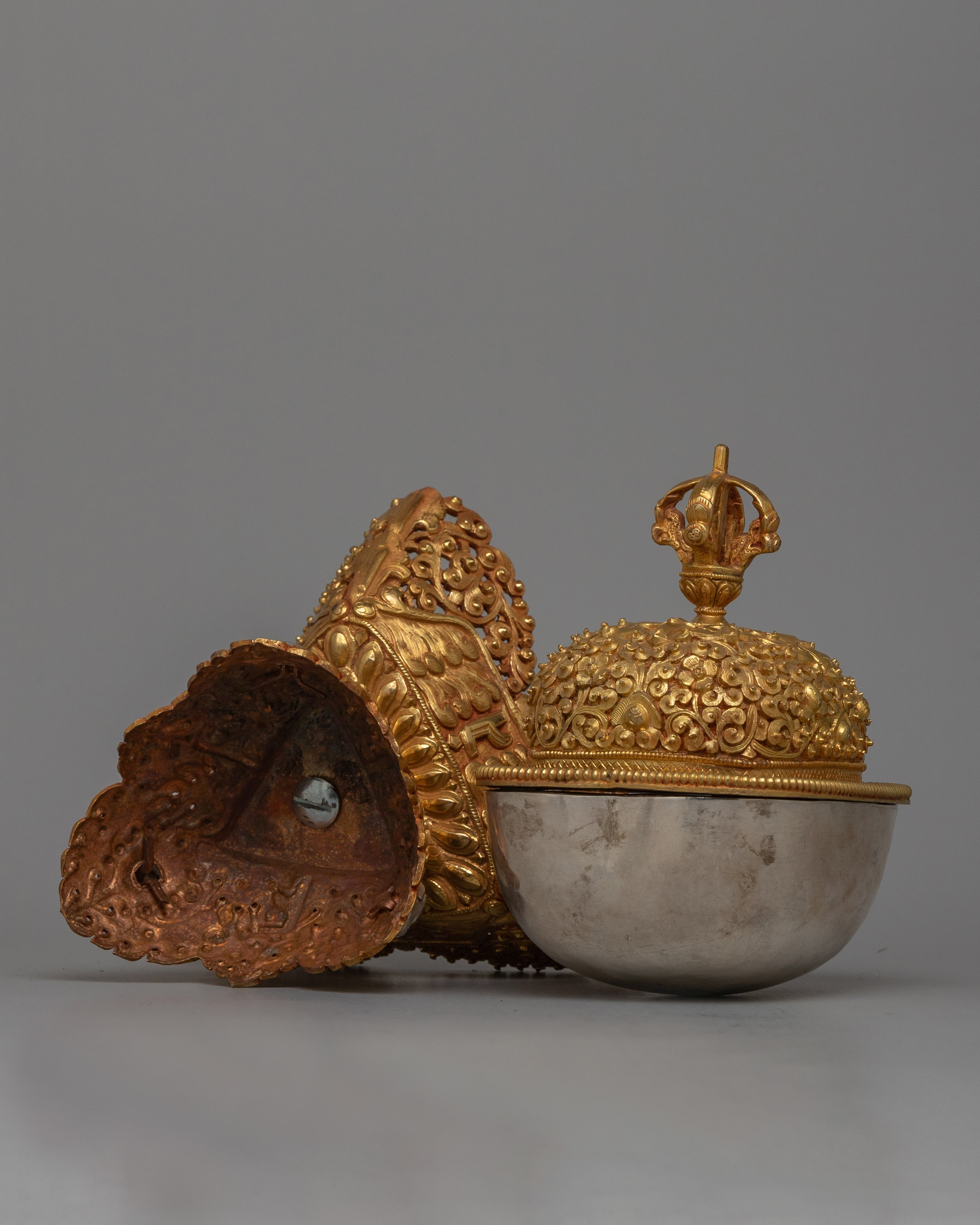 Handcrafted Buddhist Kapala Ritual | Handcrafted Skull Cups for Ritual Use