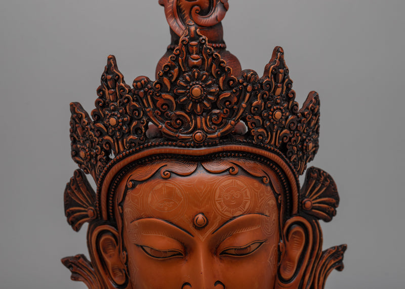 Buddhist Art Buddha Face Wall Hanging | Peaceful Zen Decor