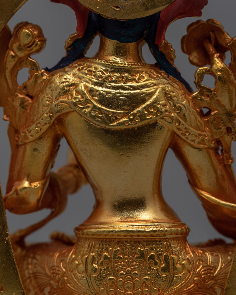 Machine Made White Tara Statue | Harmonious Zen Decor
