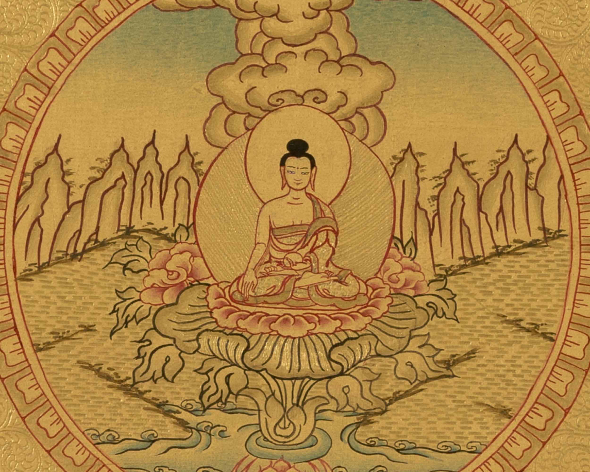 Shakyamuni Mandala Thangka |  Wall Hanging Decoration