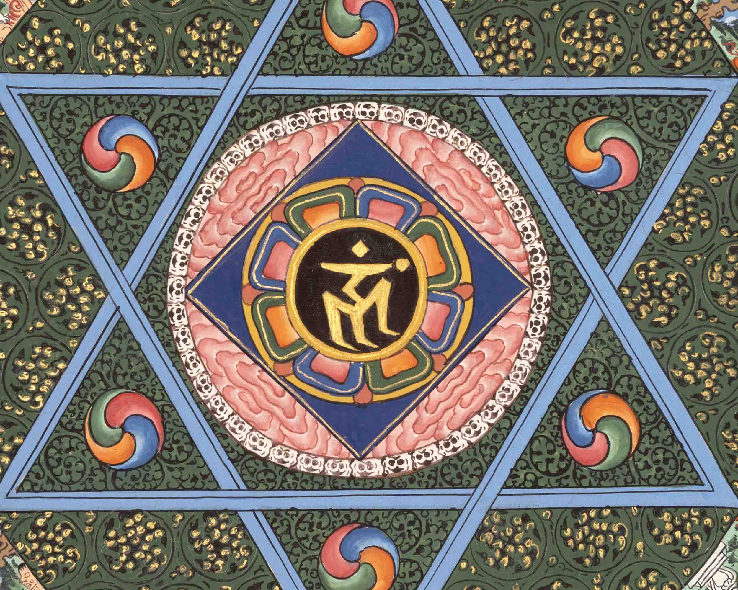 Vajrayogini Mandala Thangka | Traditional Tibetan Buddhist Art