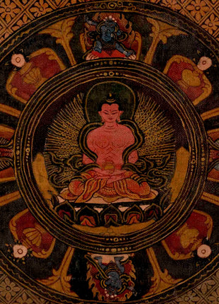 Amitayus Buddha Mandala | Traditional Tibetan Thangka | Wall Decors