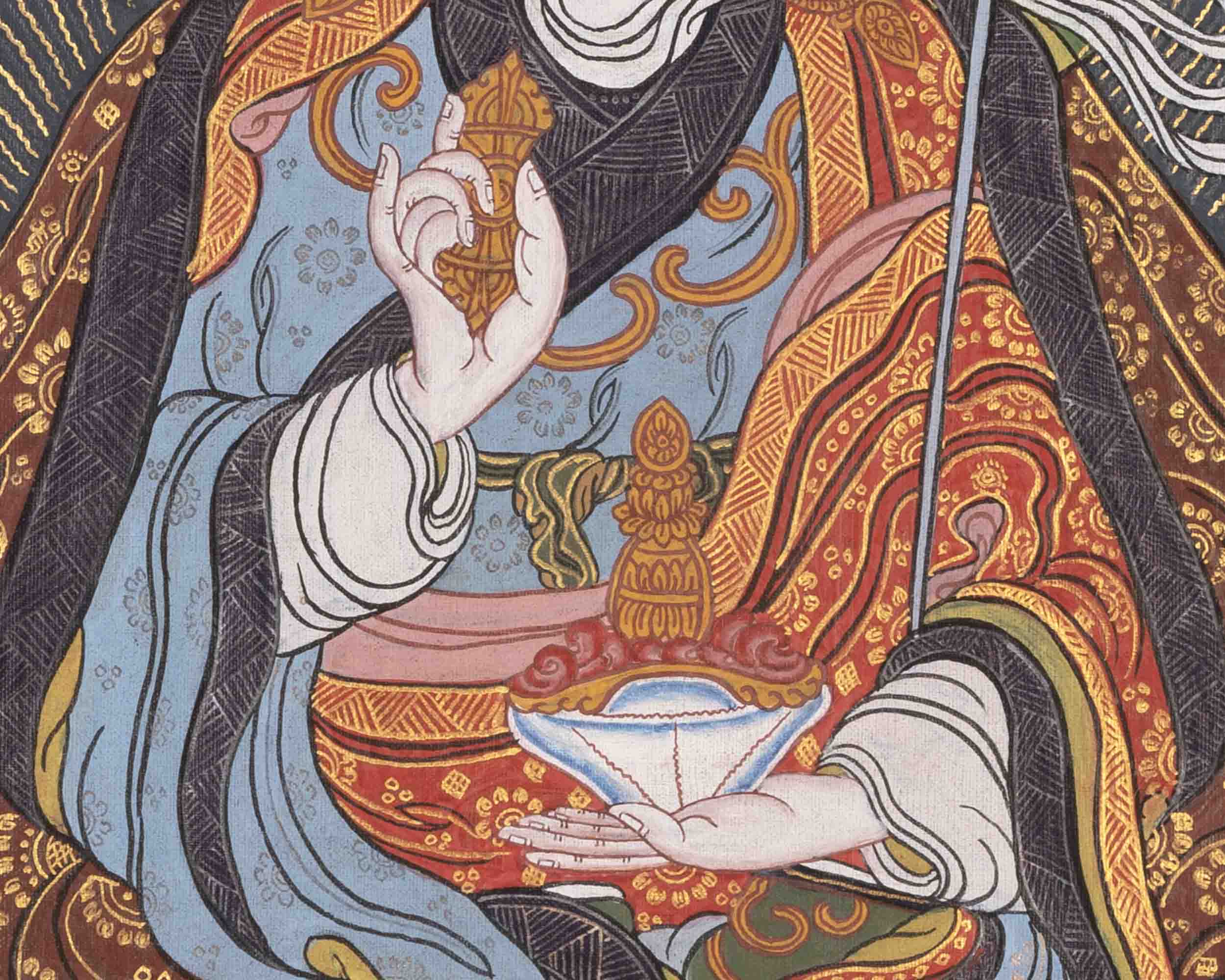 Guru Rinpoche Thangka | Padmasambhava | Religious Wall Decors