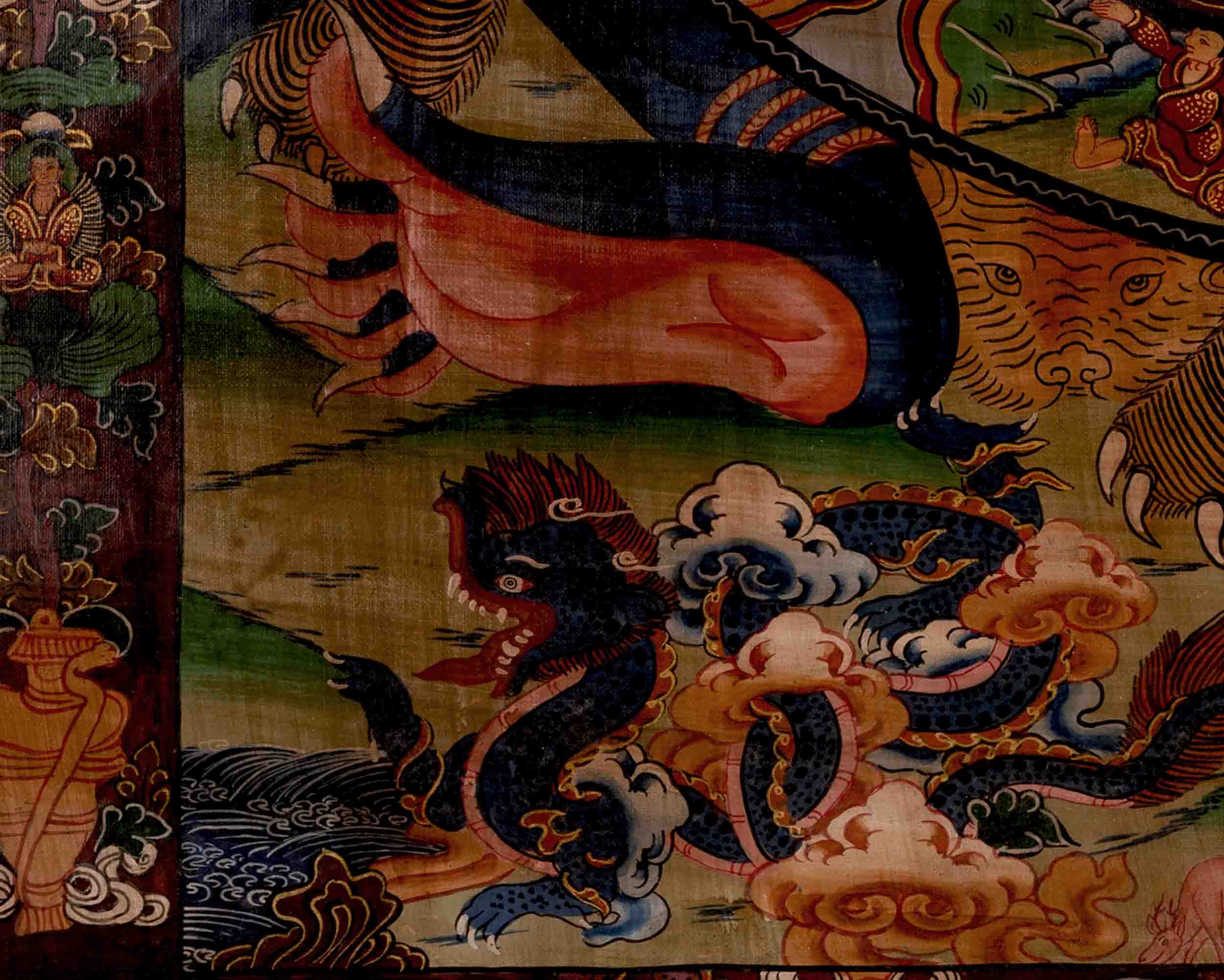 Bhavachakra Thangka | Tibetan Traditional Art | Wall Decors