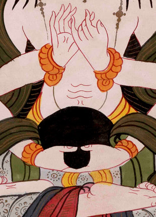 Namsangiti Thangka | Manjushree | Meditation Canvas Art