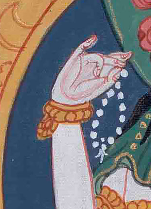 Traditional Hand Painted Chenrezig Thangka Painting | Chenrezig Thangka
