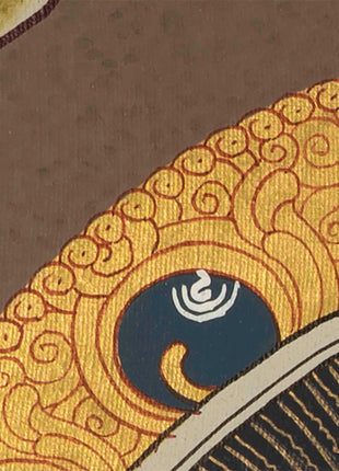 Painting Of Vajrasattva | Tibetan Buddhist Thangka