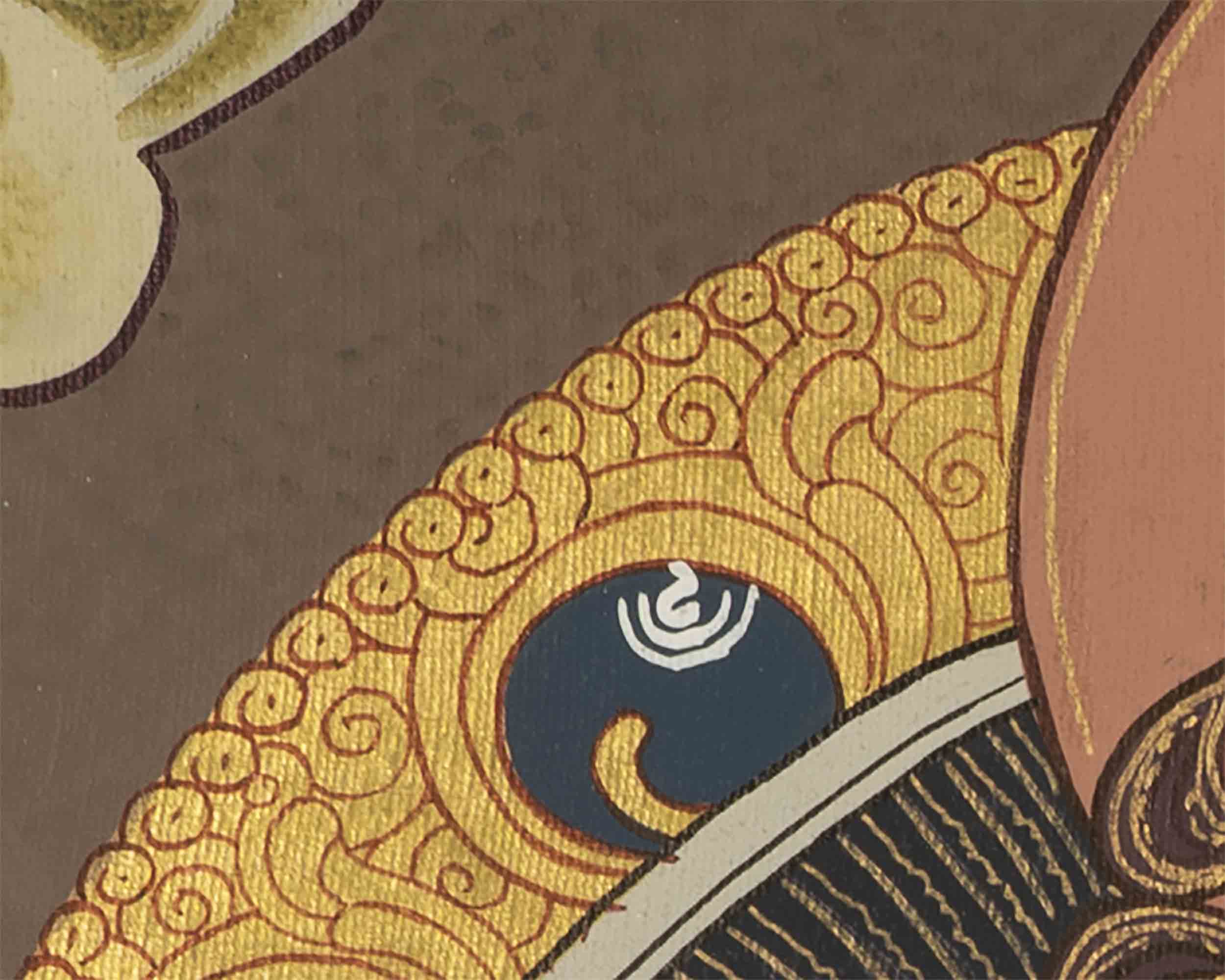 Painting Of Vajrasattva | Tibetan Buddhist Thangka