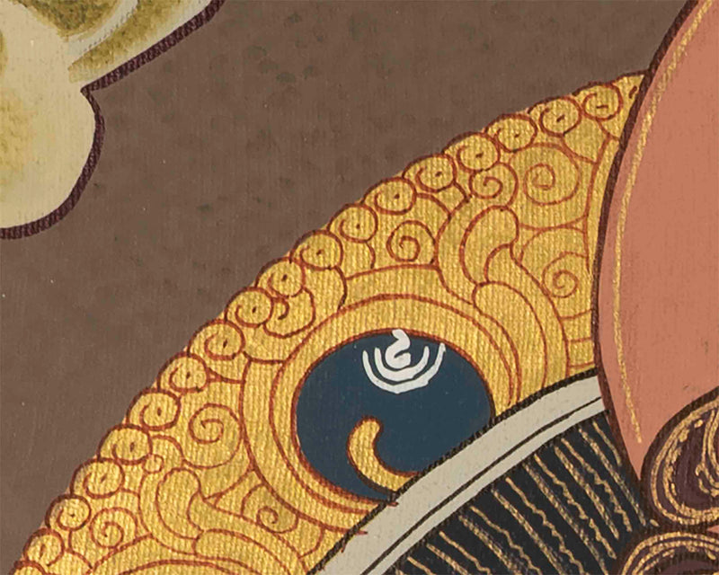 Painting Of Vajrasattva | Tibetan Buddhist Thangka