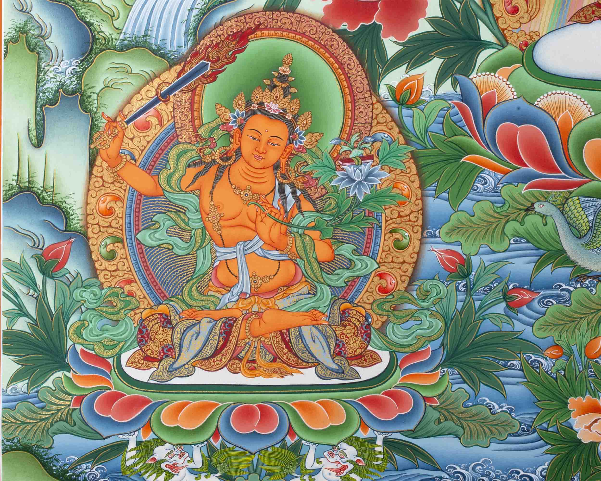 1000 Armed Chengrezig Print | Digital Printing | Wall Decoration