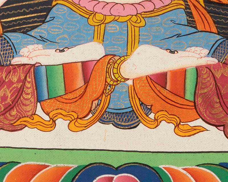 Female White Tara | Tibetan Buddhist Religious Thangka