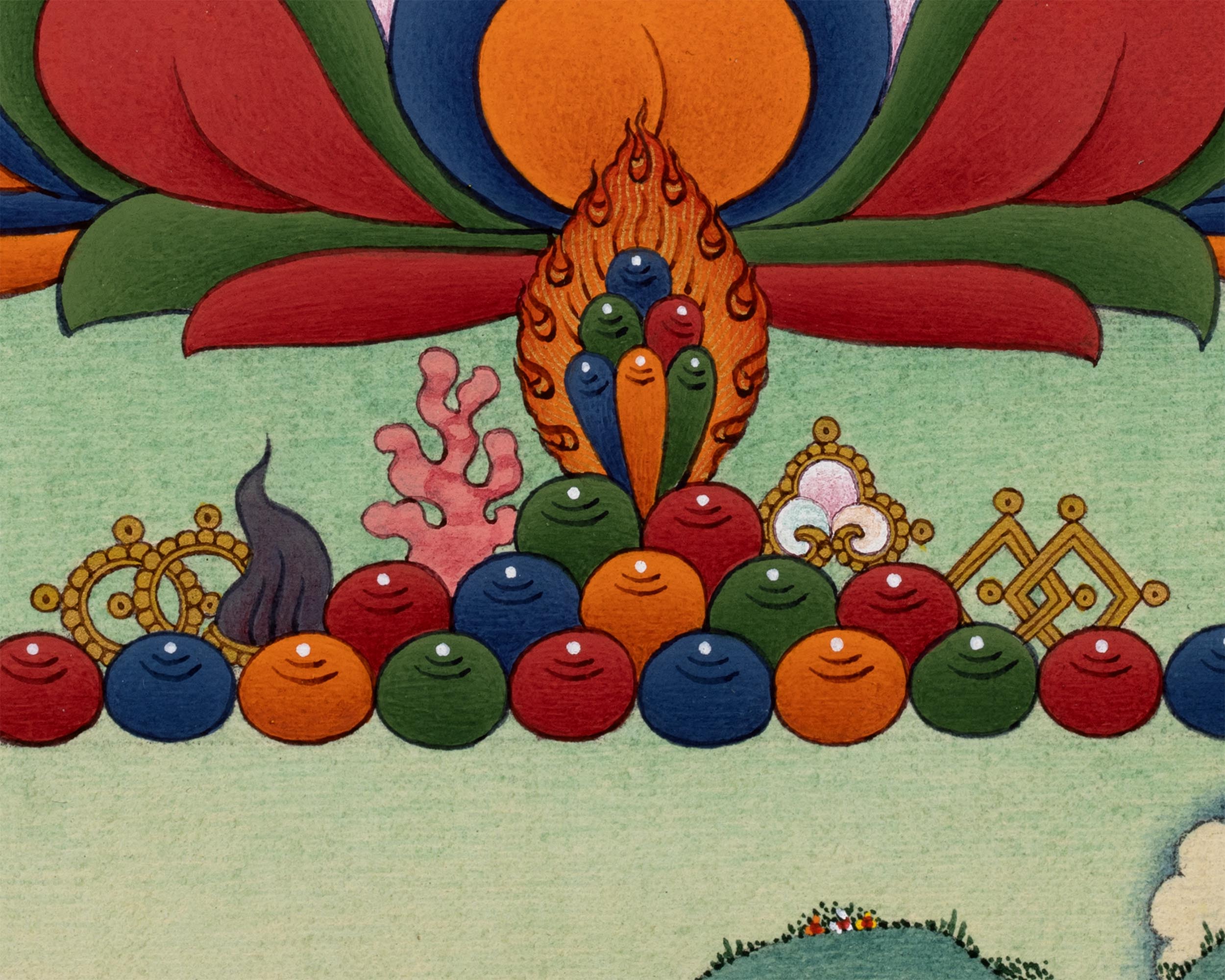 Longchenpa | Traditional Tibetan Thangka