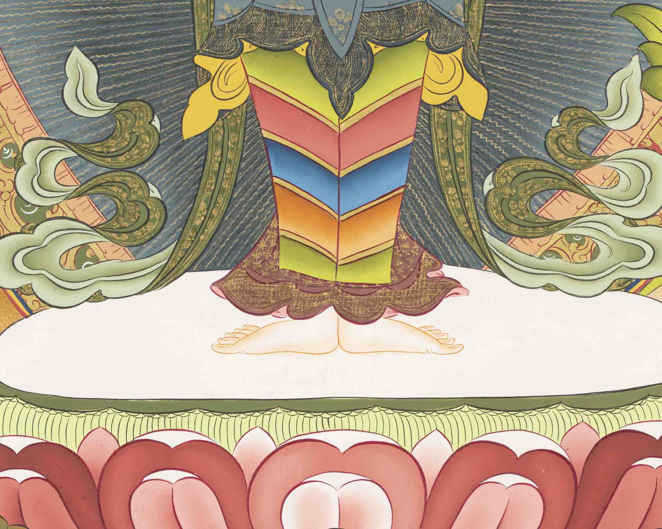 1000 Armed Bodhisattva Guanyin Chenrezig | Buddhist Thangka
