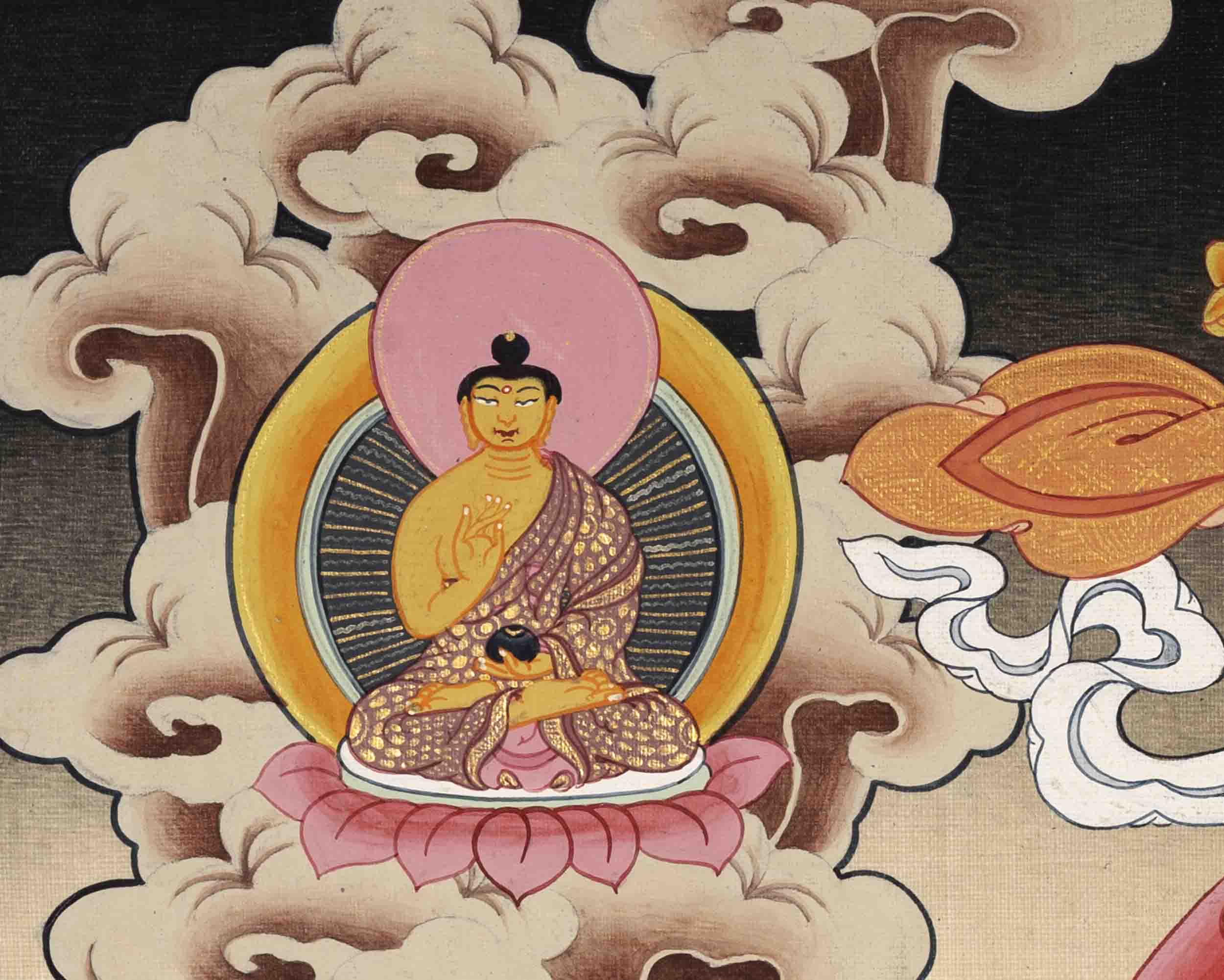 Shakyamuni Buddha Thangka | Tibetan Buddhist Painting