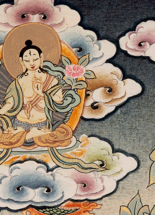 1000 Armed Avalokiteshvara | Chenresig Thangka | Religious Artwork