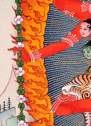 Kurukulla Dakini | Traditional Hand Painted Art