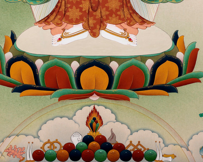 Standing Chenrezig | Bodhisattva Digital Art Prints