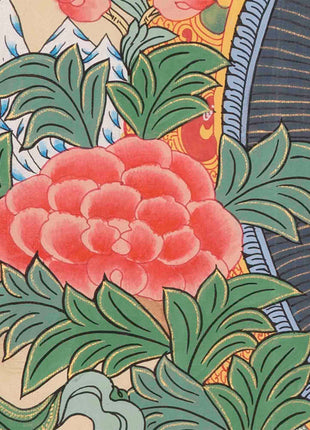 White Tara Thangka | Traditional Tibetan Art | Wall Decor