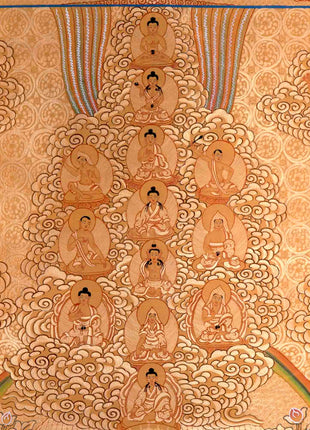 Refuge Tree Thangka Painting | Traditional Thangka art
