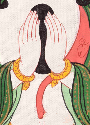 Vintage Avalokitesvara Chengrezig Thangka | Wall Decor Painting
