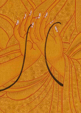 Tsongkhapa Thangka | Tibetan Buddhist Artwork | Wall Decors