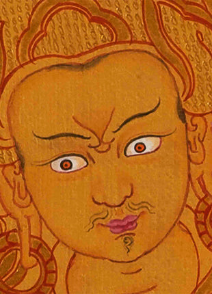 Guru Rinpoche Thangka | Wall Hanging Decor | Religious Art