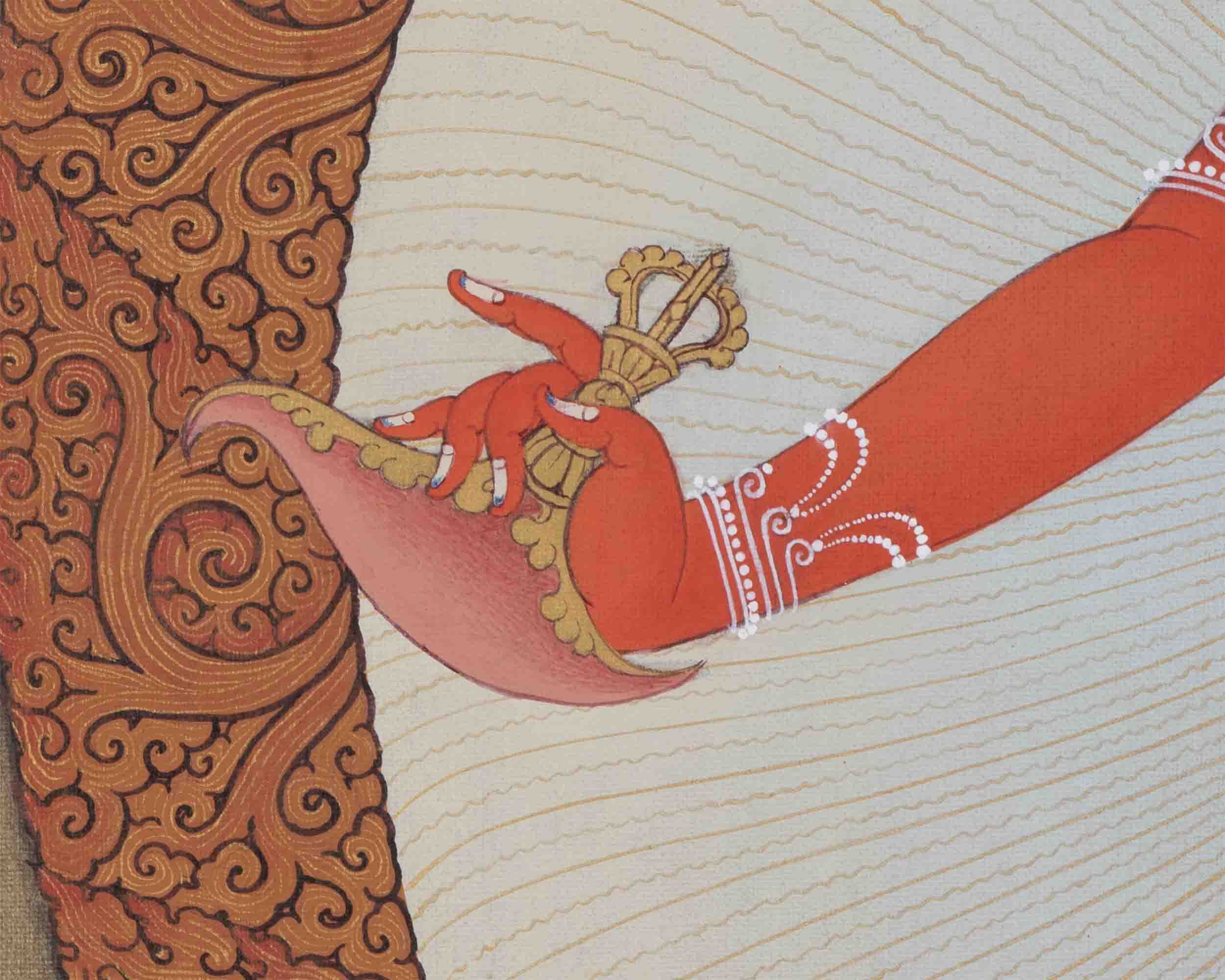 Vajrayogini Dakini Digital Print | Immerse in Divine Feminine Energy | Traditional Art