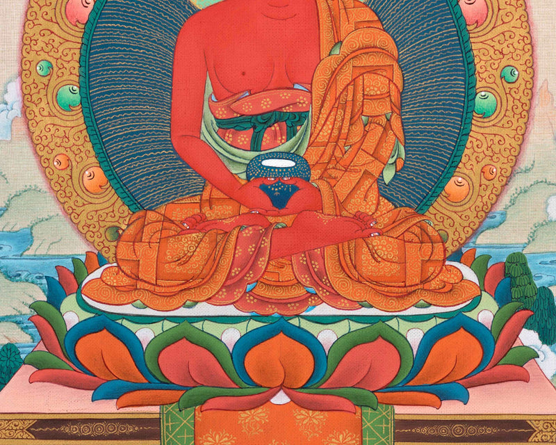 Amitabha Buddha Painting | Tibetan Buddhist Thangka