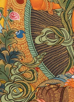 Arya Manjushre Thangka | Vajrayana Buddhism Painting