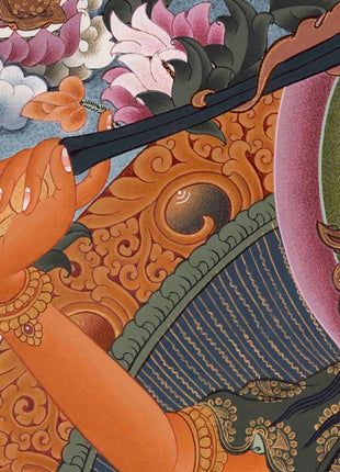 Bodhisattva Manjushree Thangka | Art Painting