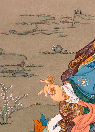 Padmasambhava Art | Traditional Guru Rinpoche Thangka
