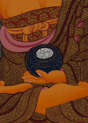 Shakyamuni Buddha Thangka | Buddhist Religious Painting