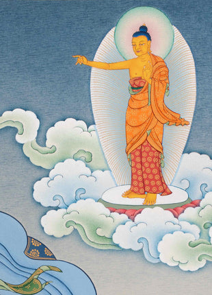The Wheel Of Life Thangka, Tibetan Bhavachakra Mandala, Buddhist Painting