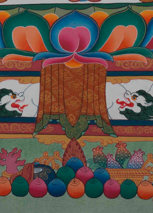 Shakyamuni Buddha Thangka | Wall hanging Decor