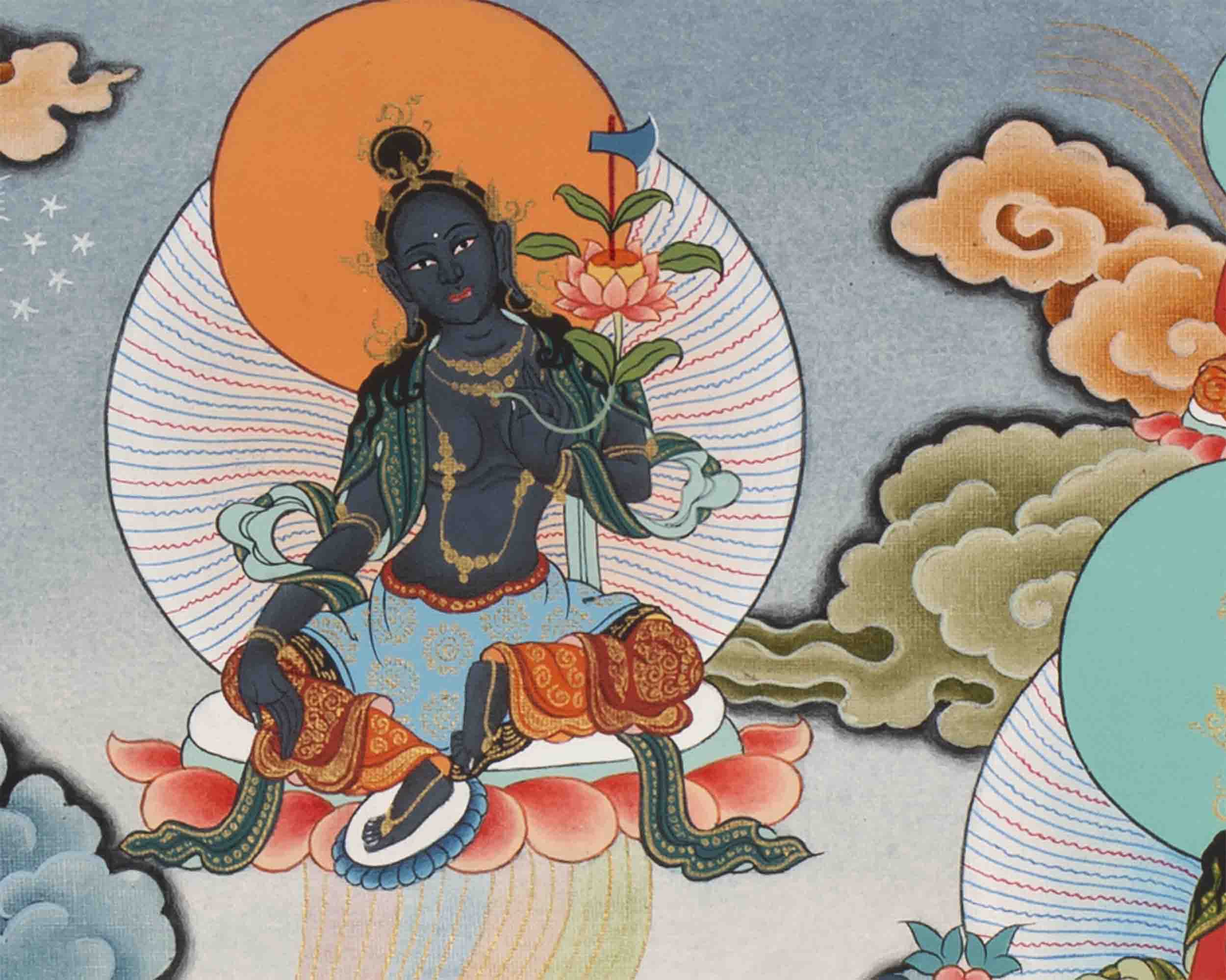 21 Tara Print | Religious Buddhist Wall Decor