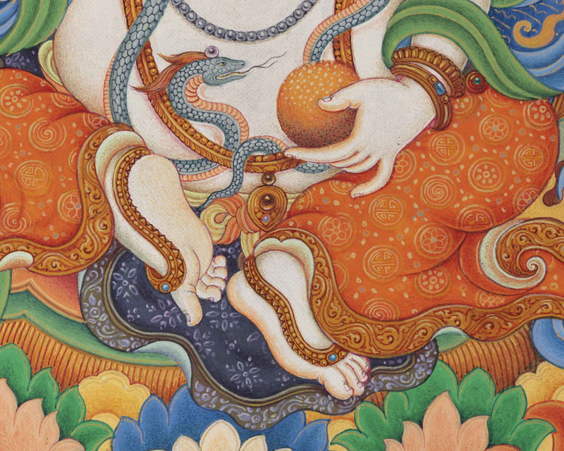 Jai Ganesh, The Elephant Deity | High-Quality Print For Ganesh Chaturthi, Room Decoration