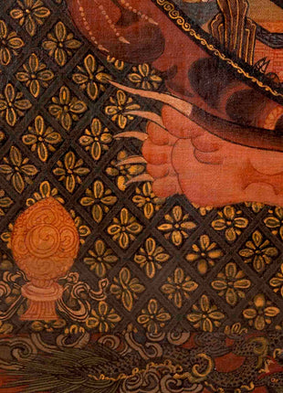 Wheel Of Life Buddhist Painting | Religious Thangka Art | Wall Decors