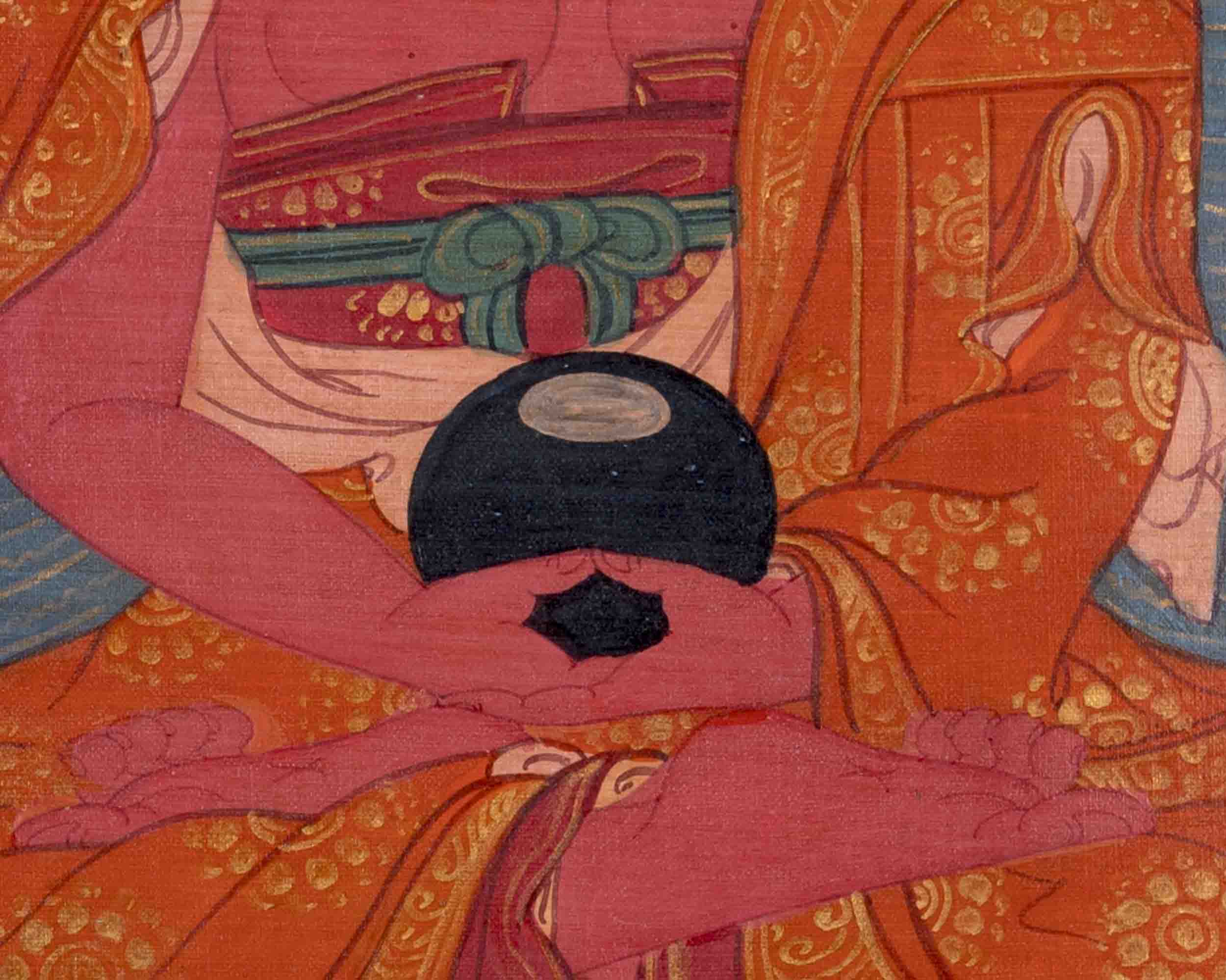 Amitabha Buddha Thangka | Religious Tibetan Art | Wall Decors