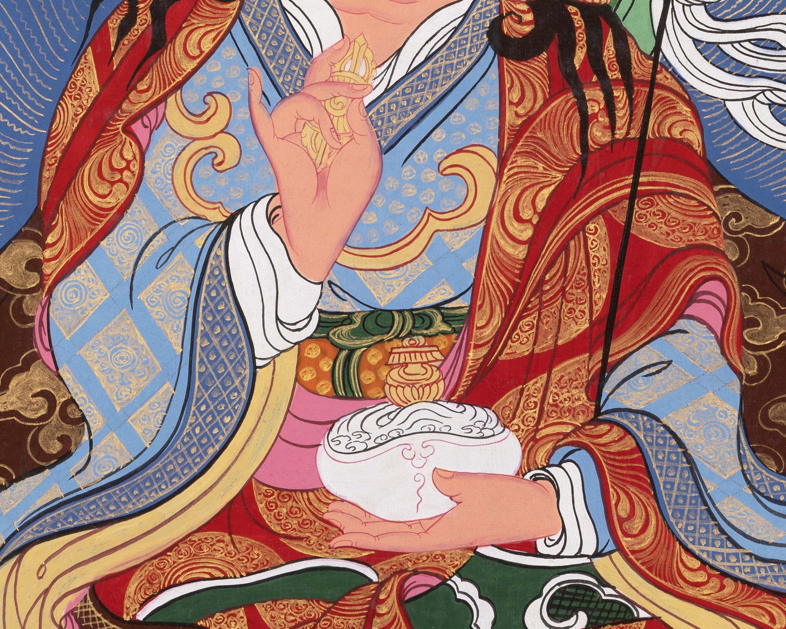 Guru Rinpoche Thangka | Buddhist Gifts | Wall Decors