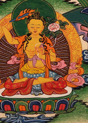 1000 Armed Avalokiteshvara Thangka | Traditional Tibetan Painting