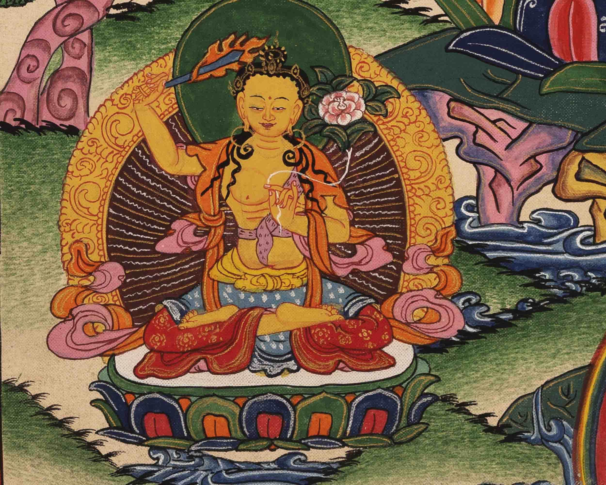 1000 Armed Avalokiteshvara Thangka | Traditional Tibetan Painting