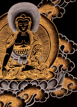 Bodhisattva Manjushree Thangka | Buddhist Art Painting