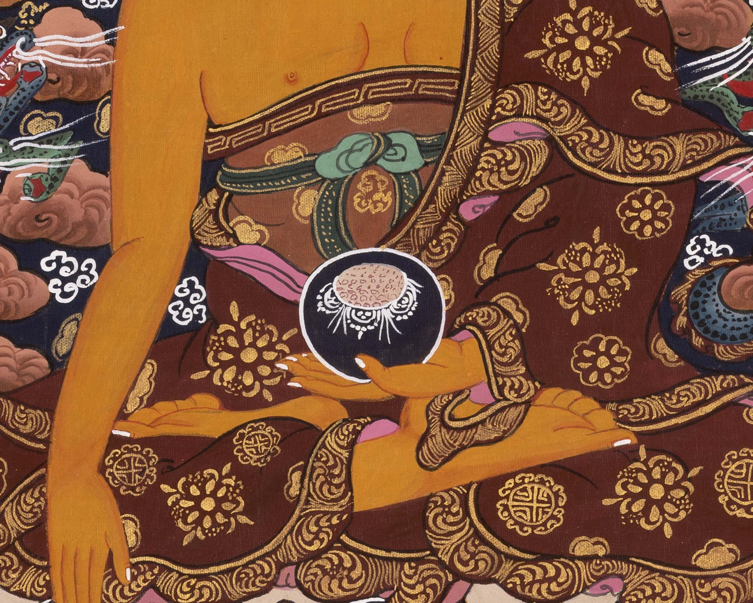 Original Shakyamuni Buddha | Buddhist Religious Thangka Painting