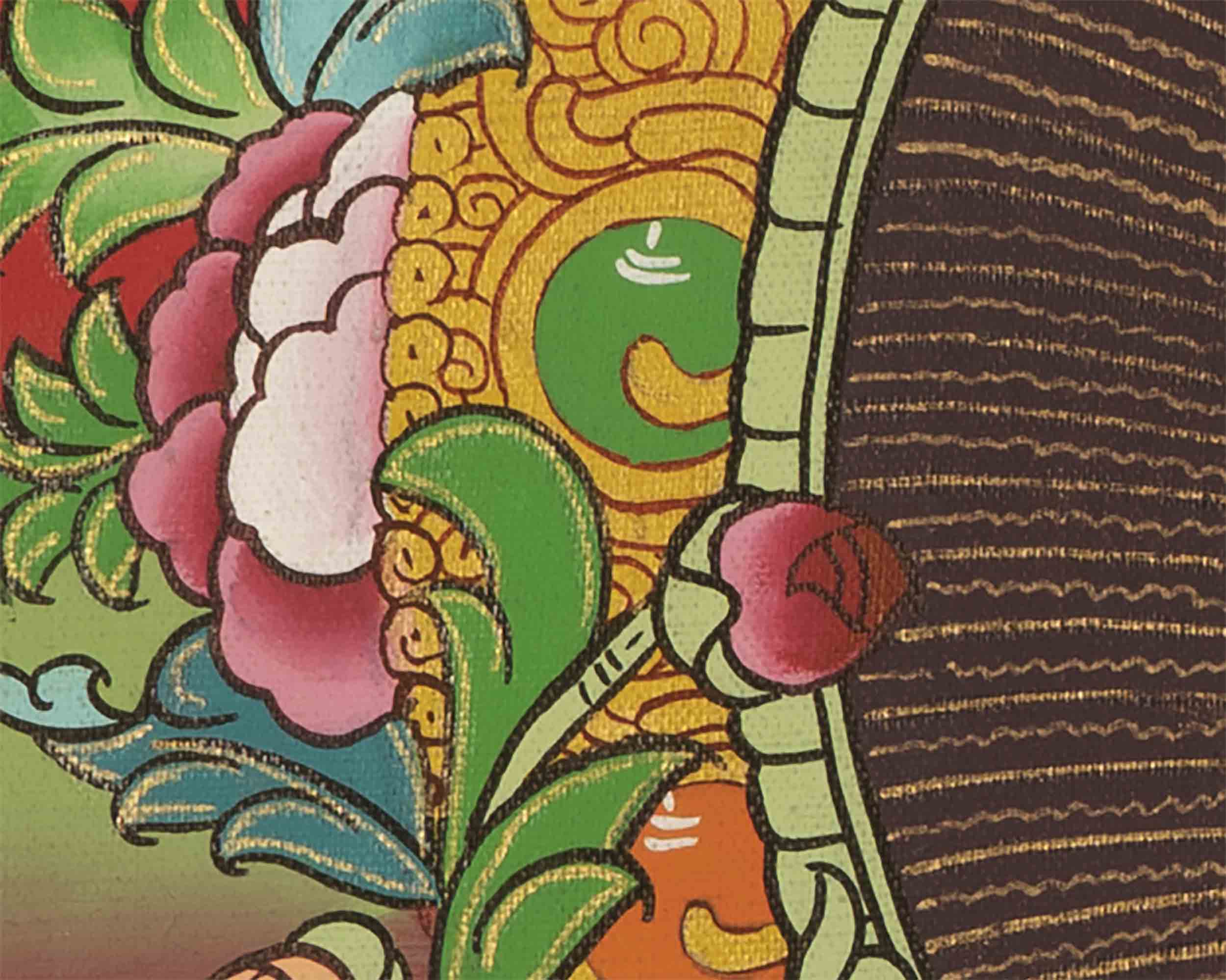 Yab Yum Buddha Shakti Thangka | Original Hand PaintedThangka